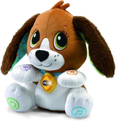 VTech 610107 Fido Parla e Gioca con Me Peluche Interattivo Gioco Evolutivo 3 Liv - Immagine 1 di 4