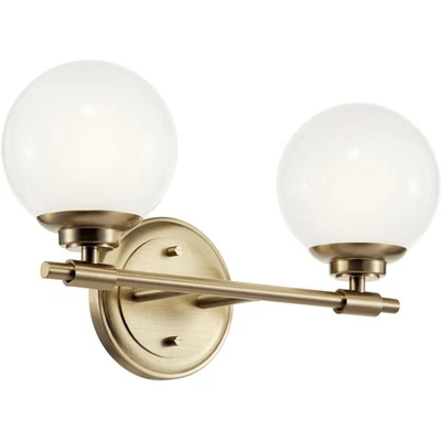 Kichler Lighting 55171CPZ Benno Bathroom Vanity Light Champagne Bronze - Image 1 of 4