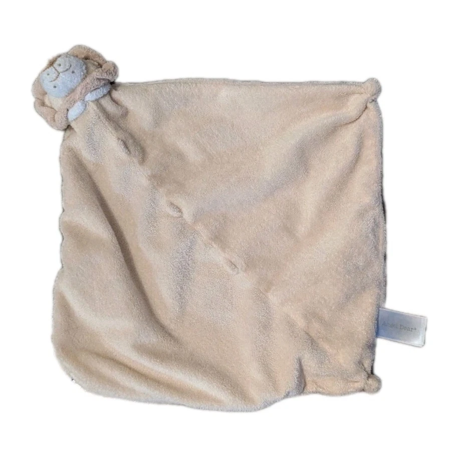 Мягкое плюшевое защитное одеяло Angel Dear Lovey со львом бледно-желтое - Изображение 1 из 2