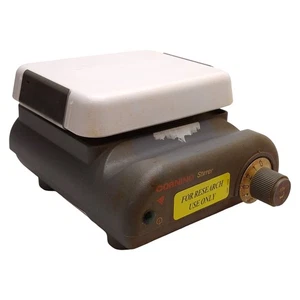 Corning PC-210 Magnetic Stirrer, 1-Position, 60-1100rpm, 4in x 5in Table, 120VAC - Picture 1 of 8
