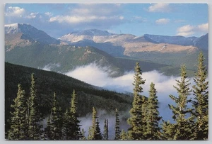 Continental Postcard Ypsilon and Fairchild Mountain Rocky Mountains CO - Picture 1 of 2
