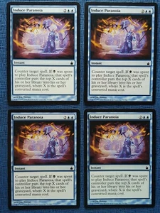 MTG 4x Induce Paranoia x4 LP Ravnica City of Guilds Magic Playset Mill Counter - Imagen 1 de 2