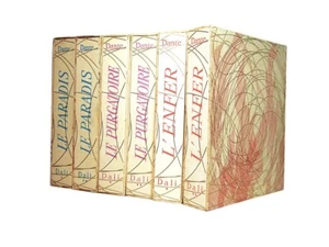 1963 - Salvador Dali - Divine Comedy - 100 Plates - Original 6 volumes NUMBERED - Picture 1 of 8