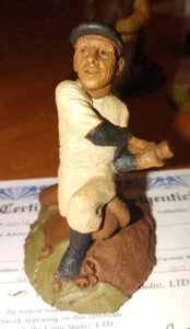 Vintage Tom Clark Gnome Baseball Great Jolting Joe #5403 1999 Ed. #1 COA - Picture 1 of 10