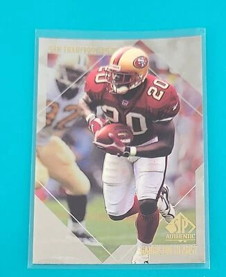 1997 SP Authentic #168 Garrison Hearst San Francisco 49ers FOOTBALL Card Y9 - Image 1 of 2