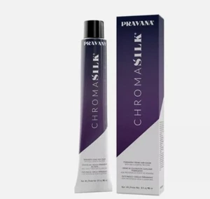 PRAVANA CHROMASILK Permanent Creme Hair Color Beige Blonde 6.22/6BVBV 3oz/90ml - Picture 1 of 4