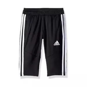 NEW Adidas Boys’ Athletic Tiro 19 3/4 Slim Fit Soccer Pants - Picture 1 of 5
