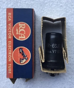 RCA Victor Electron Tube Ken-Rad 6SJ7 NOS Untested - Picture 1 of 6