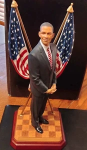 PRESIDENT BARACK OBAMA 44th THOMAS BLACKSHEAR'S EBONY VISIONS Statue Figure Art - Picture 1 of 17