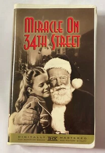Miracle On 34th Street (VHS, 1999, THX Digitally Mastered For Superior Sound) - Imagen 1 de 2