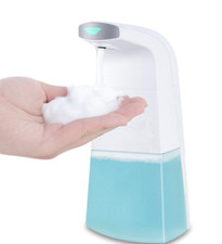 DISPENSER SAPONE ALCOL AUTOMATICO DA TAVOLO MURO A INFRAROSSI