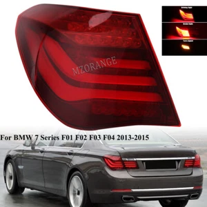 Left Outer LED Taillight Rear Brake Stop Lamp For BMW 7 Series F01 F02 2013-2015 - Picture 1 of 12