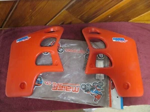 89 HONDA CR500 LEFT RIGHT RADIATOR SHROUDS '' NEW  MAIER'' - Picture 1 of 5