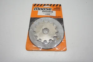Honda CR125 Front Sprocket 14T Moose Racing Steel Black CR 125R 2004-2007 A2 - Bild 1 von 5