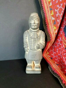 Old Chinese Miniature Terracotta Warrior …beautiful collection & display piece - Bild 1 von 5