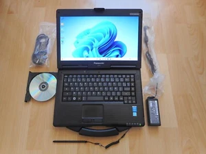 Panasonic TOUGHBOOK CF-53 i5 2.00 GHz SSD 512 GB 16GB Tactile clavier Azerty FR - Photo 1/24