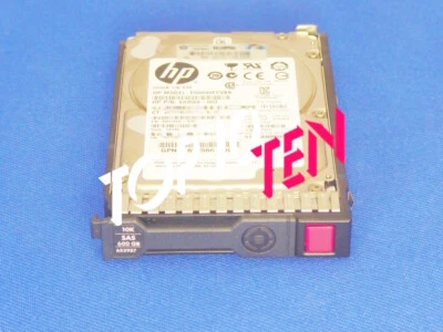 HP 653957-001 600GB 2,5" SFF 10K DP 6Gb SAS Festplatte für ProLiant G8 G9 - Bild 1 von 4