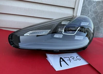 2015-2018 PORSCHE CAYENNE GTS E-HYBRID TURBO PLATINUM LEFT LED HEADLIGHT OEM786 - Image 1 of 4