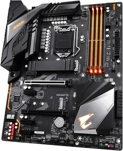 GIGABYTE Z390 AORUS ELITE Intel LGA1151 Z390 ATX DDR4 4266Mhz Motherboard - Afbeelding 1 van 4