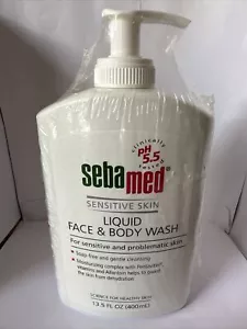 Jabón facial y corporal líquido SebaMed - Piel sensible y piel problemática - Imagen 1 de 4