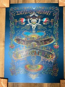 Dead & Company Poster Sphere Las Vegas 3/20/25 Neenah Pearl Indigo #/350 Spusta - Picture 1 of 19