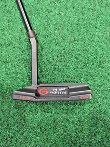 Custom 1-of-1 Sink Golf UGA Georgia Bulldogs Putter w Headcover - Picture 1 of 12