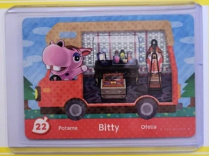 Bitty - 22 - RV Welcome Home - Authentic Animal Crossing Amiibo Card - Picture 1 of 1
