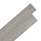vidaXL Home Self-adhesive PVC Flooring Planks 5.02 m 2 mm Dark Grey