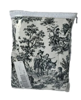 Waverly Home Classics Charmed Life Panel Lino Pestaña Trasera Panel Negro 52" x 63 Nuevo Foto 1 de 4