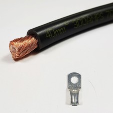 Tube En Cuivre LUG Câble De La Batterie Terminal Câble 11.5 mm diamètre 16 mm Clou Taille Trou Connecteurs, interrupteurs, câbles