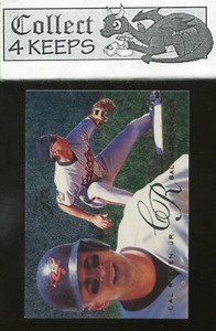1995 Fleer Flair #9 Cal Ripken Jr (HoF Baltimore Orioles) 