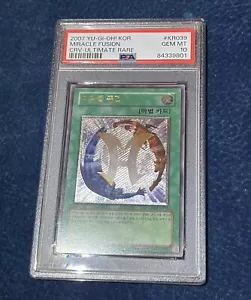 PSA 10 Miracle Fusion Ultimate Rare Korean Yugioh CRV Elemental Heros - Picture 1 of 3