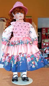 Paris 28” Porcelain Doll 1998 Donna Rubert by The Doll Artworks - Picture 1 of 7