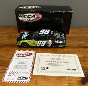 RAR! Carl Edwards #99 2013 AFLAC Fusion Elite 1/24 NASCAR handsigniert 62 of 125 - Bild 1 von 7
