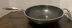 Hexclad Hybrid Kochgeschirr Edelstahl Pfanne Antihaft 12" Wok (w4) - Bild 1 von 9