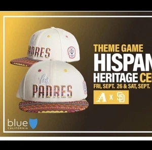 Vorverkauf San Diego Padres hispanisches Erbe Thema Spiel Hut Sugar Skull 27.09.25 - Bild 1 von 2