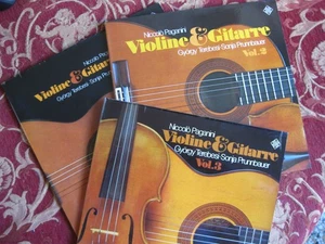 3x Telefunken Paganini ViolinGuitar Works Gyorgy Terebesi Sonja Prunnbauer NMint - Picture 1 of 13