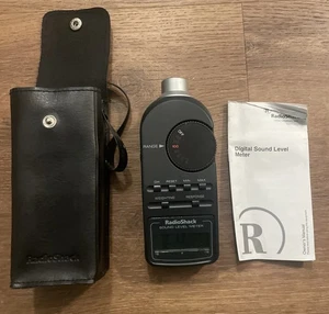Radio Shack Digitales Schallpegelmessgerät Modell 33-2055 mit Koffer getestet & funktionsfähig - Bild 1 von 8