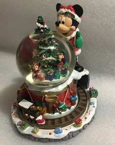 Disney Deck The Halls Schneekugel mit Zug (Zug funktioniert nicht) - Bild 1 von 9