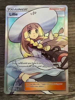 Lillie (Full Art) 147/149 SM Base Set Holo - Image 1 of 2
