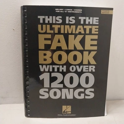 Hal Leonard This Is The Ultimate Fakebook For C Instruments Fourth Edition GUC - Image 1 of 4