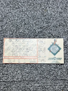 Baltimore Orioles vs California Angels Ticket Stub 21.04.1994 Cal Ripken - Bild 1 von 4