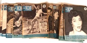 Lotto riviste Il Mondo Illustrato anni 50 costume società cinema vintage - Imagen 1 de 9