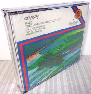 Bach: The Cembichord Concertos 2-CD SET London Strings Marriner (CBS, 1989) NEU - Bild 1 von 4