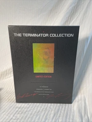 The Terminator Collection Limited Edition VHS Boxset Set 3 And Book 1992 - Image 1 of 4