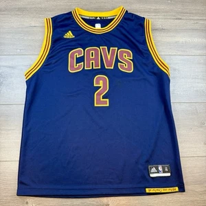 Kyrie Irving #2 Cleveland Cavaliers Adidas NBA Basketball Jersey Youth XL Blue - Picture 1 of 14