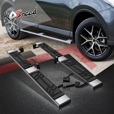 6.5" Stainless Steel Flat Running Boards Side Step Bar for Toyota RAV4 2006-2018 - Image 1 of 4