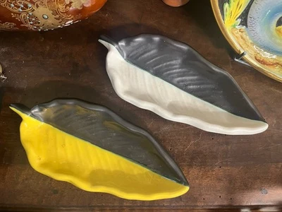 VALLAURIS Paire de Vide-Poches en CERAMIQUE Ferlay ? - Photo 1/3