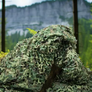 8 X 8m Camouflage Jagd Tarnnetz Bundeswehr Armee Tarnung Camo Hunter Flecktarn - Bild 1 von 24