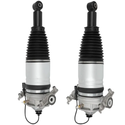 2x Rear Air Suspension Shock Struts For Porsche Cayenne 92A 958 VW Touareg 11-18 - Image 1 of 4